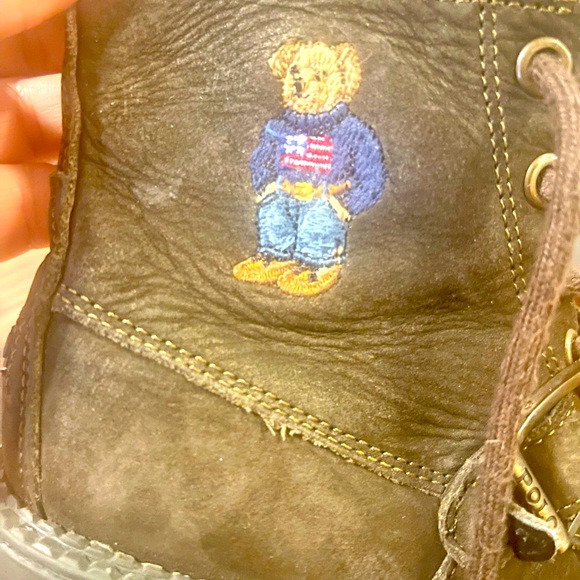 kids ralph lauren polo boots size 13 - Picture 5 of 8